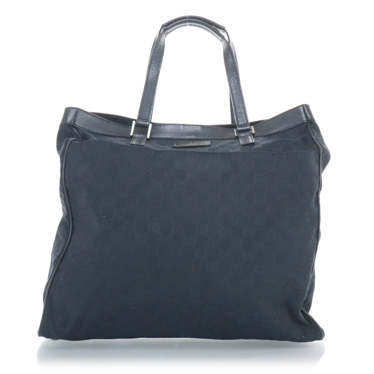 Monogram Large Tote Black