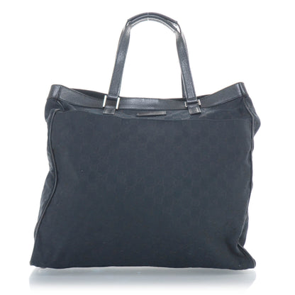 Gucci Monogram Large Tote Black 1 of 11
