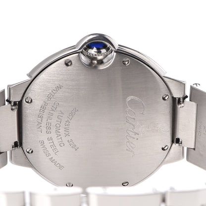 Cartier Stainless Steel 36mm Ballon Bleu De Automatic Watch 5 of 8