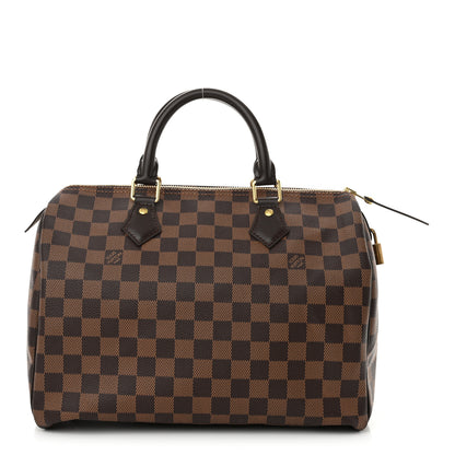Louis Vuitton Damier Ebene Speedy 30 1 of 11