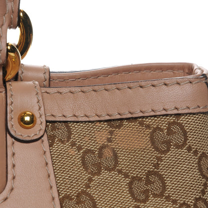 Gucci Monogram Medium Scarlett Studded Tote Pink 9 of 9