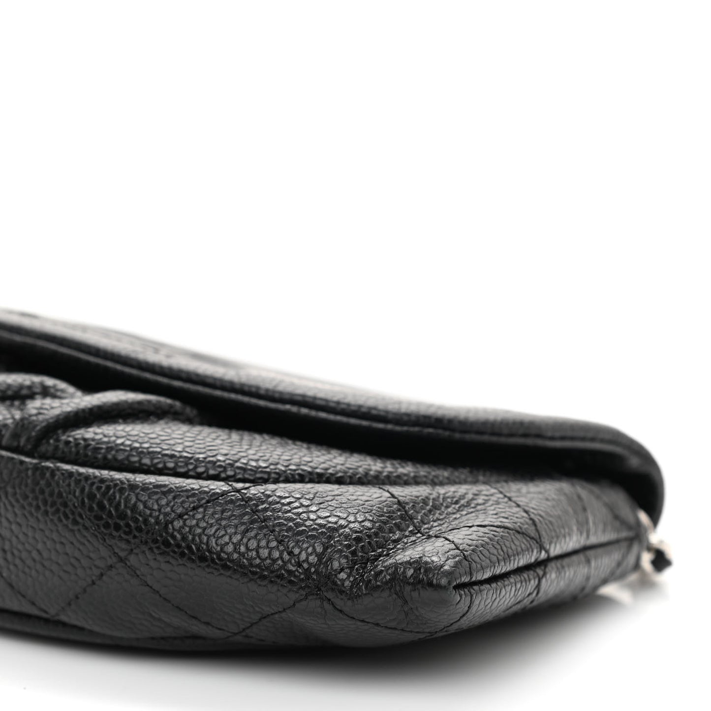 Caviar Half Moon Wallet On Chain WOC Black