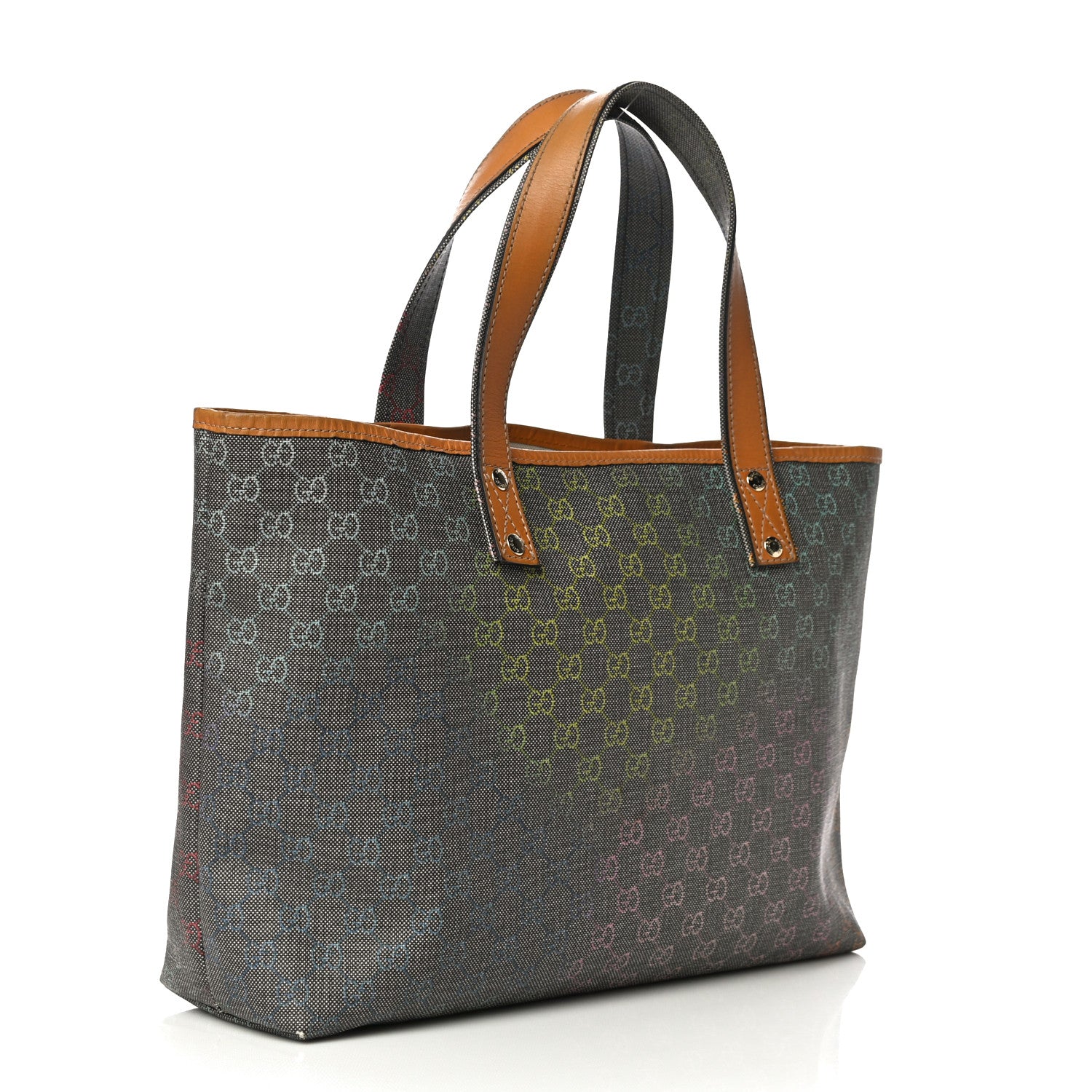 Gucci GG Plus Monogram Medium Signature Web Loop Tote Multicolor 2 of 15