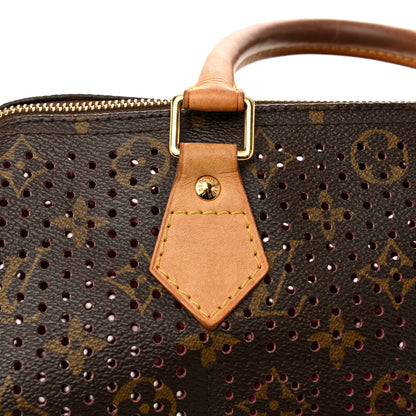 Louis Vuitton Monogram Perforated Speedy 30 Fuchsia 11 of 15