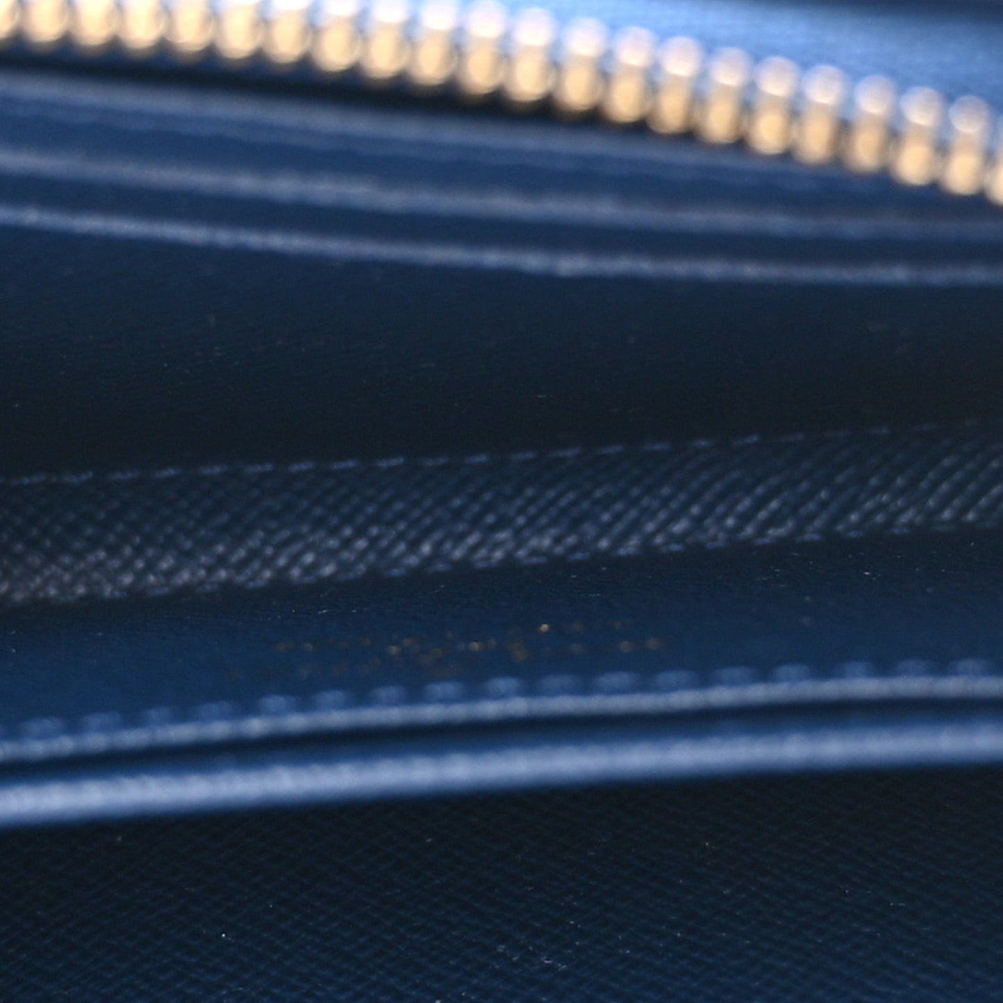 Denim Monogram Jacquard Zippy Coin Purse Bleu