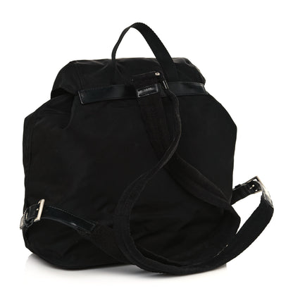 Prada Nylon Vela Medium Backpack Black 3 of 17