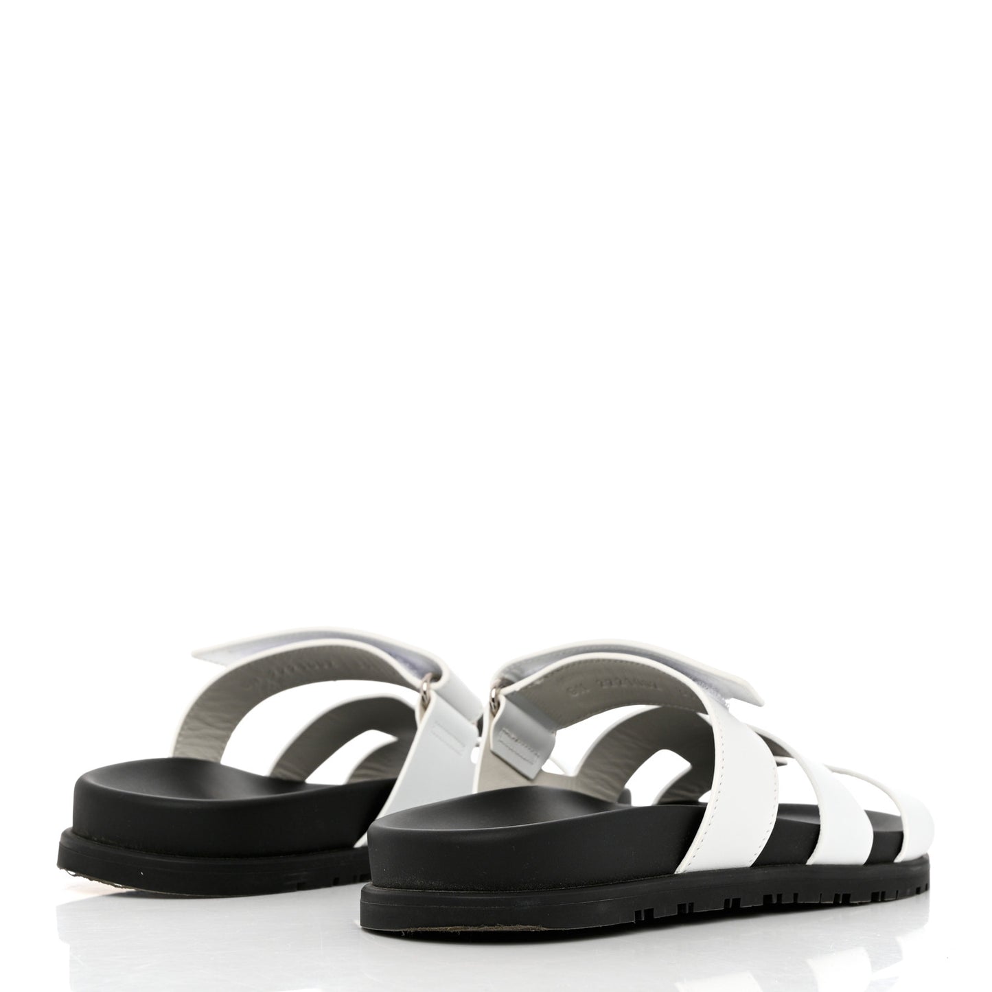 Calfskin Womens Chypre Sandals 39.5 White