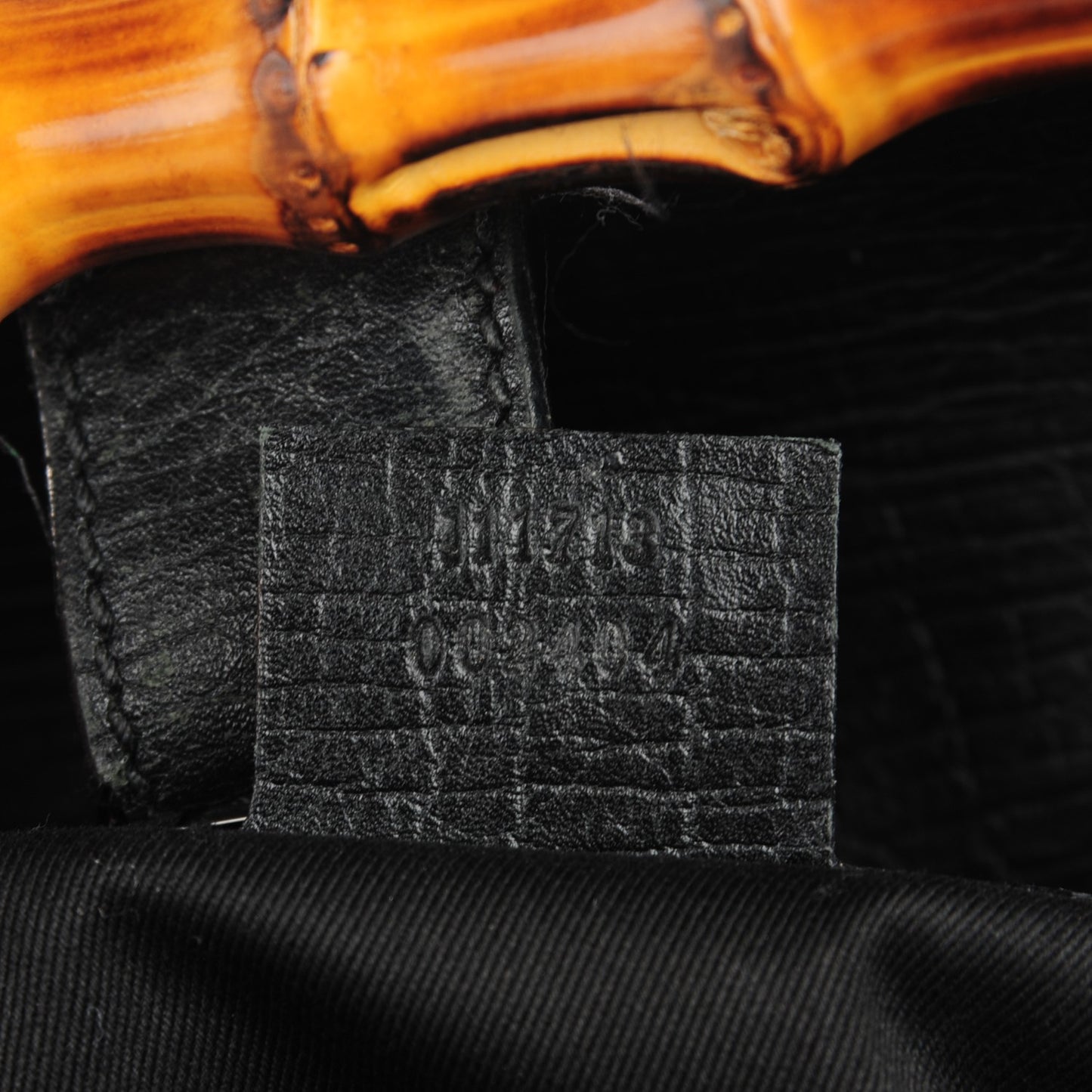 Monogram Bamboo Bullet Black