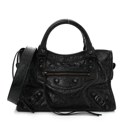 Balenciaga Agneau Arena Classic Hardware Le City Mini  Black 1 of 10
