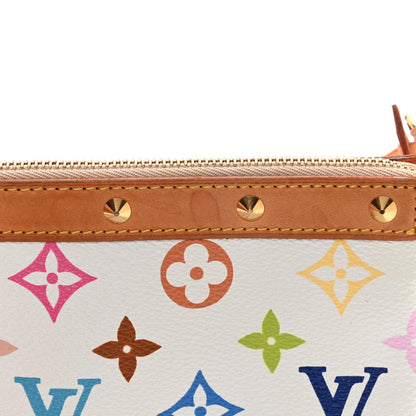 Louis Vuitton Monogram Multicolor Pochette Accessories White 12 of 14