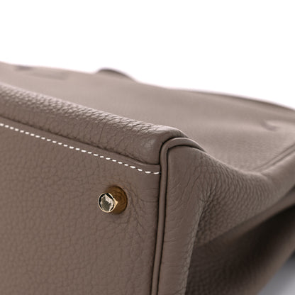 Hermes Togo Kelly Retourne 32 Etoupe 11 of 15
