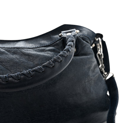 Balenciaga Agneau Giant 12 Silver Hardware Town Bleu Obscur 12 of 14