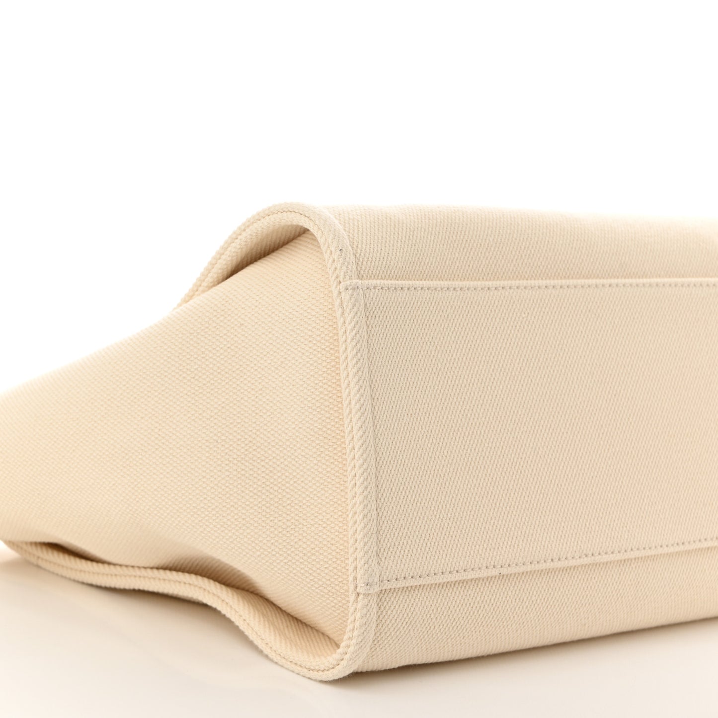 Canvas Pearl Medium Deauville Tote Ecru Beige