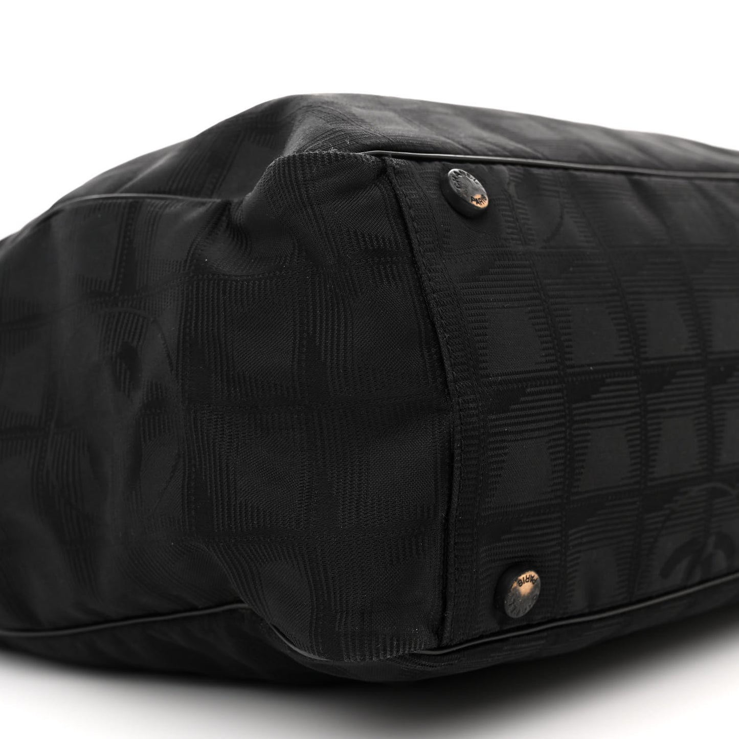 Nylon Medium Travel Tote Black