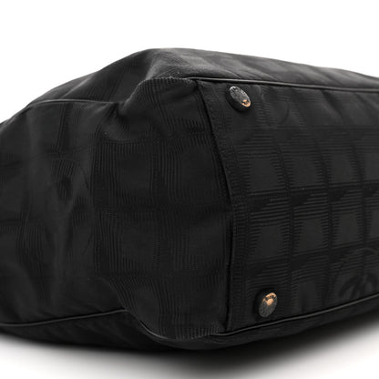Chanel Nylon Medium Travel Tote Black 9 of 18