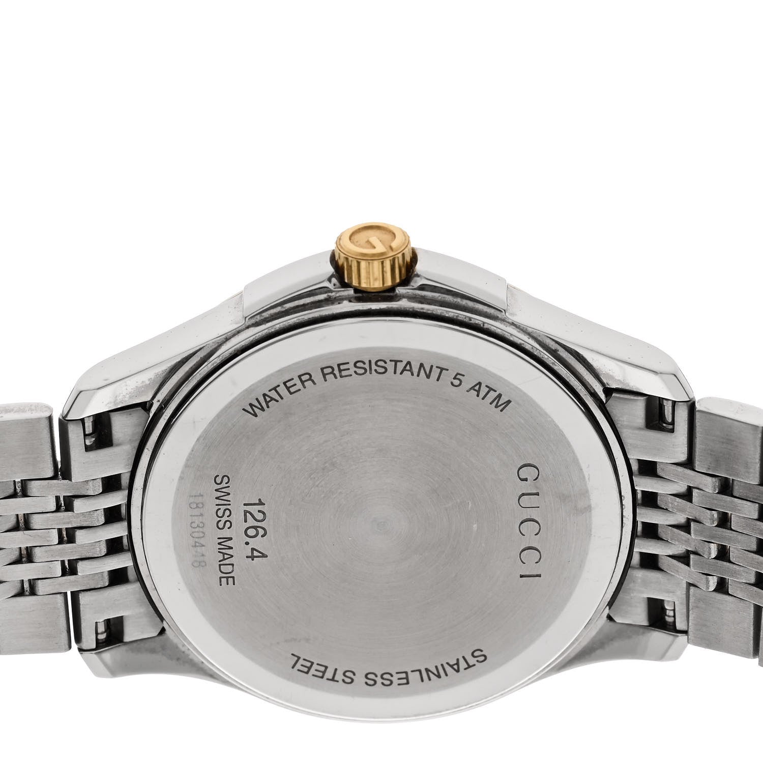 Gucci Stainless Steel 38mm G-Timeless Two Tone Quartz Watch 4 of 5