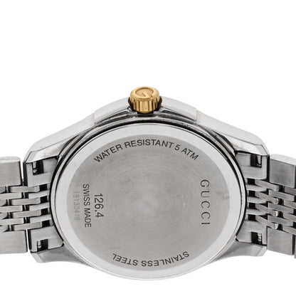 Gucci Stainless Steel 38mm G-Timeless Two Tone Quartz Watch 4 of 5