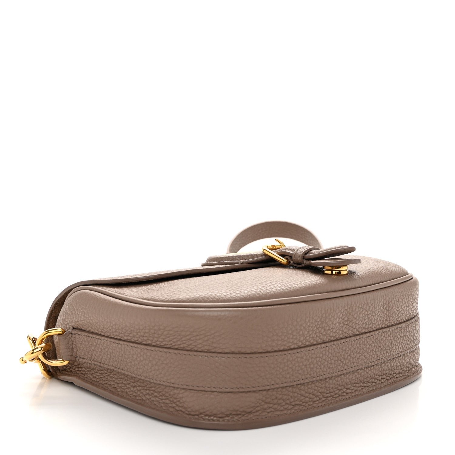 Christian Dior Grained Calfskin Medium Bobby Flap Warm Taupe 4 of 10