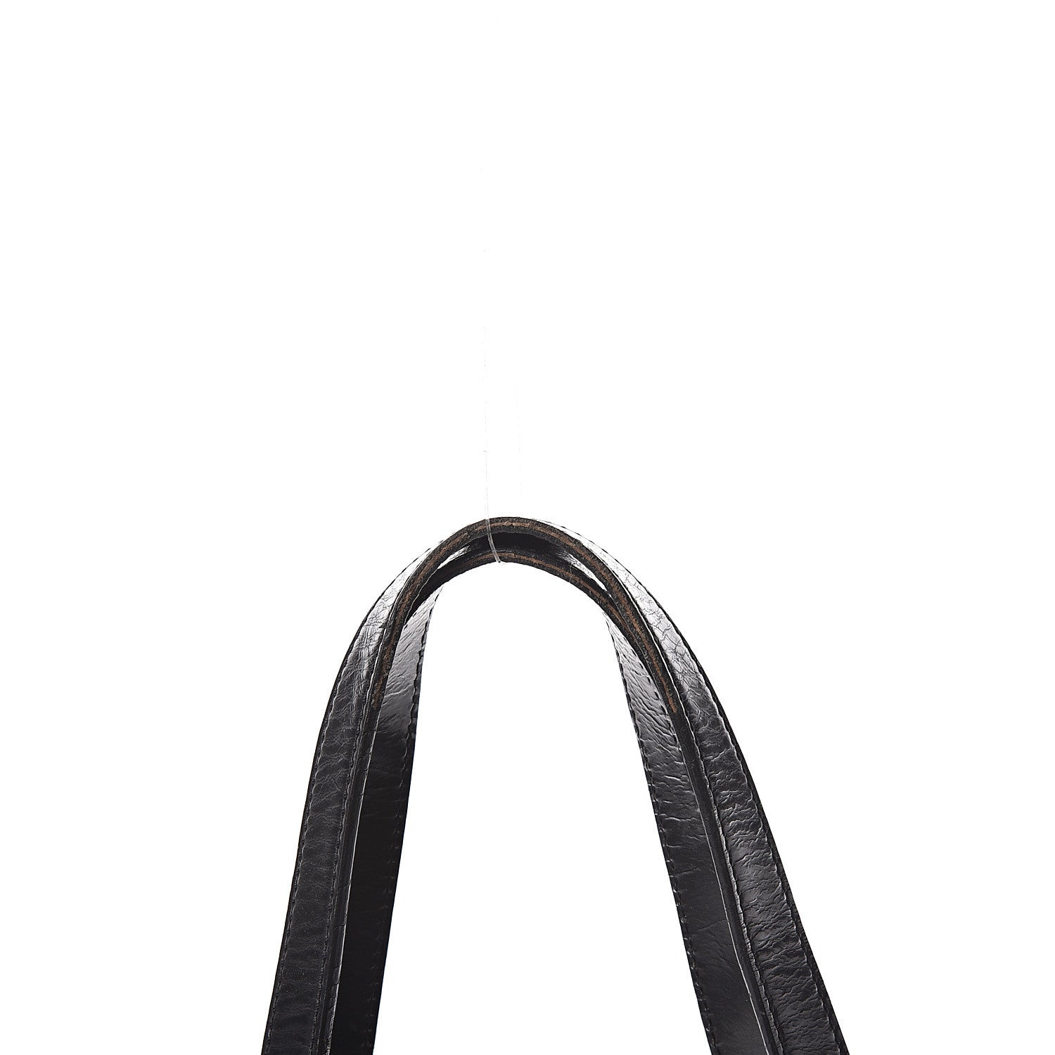 Burberry Patent Trim Nova Check Shopper Tote Black 13 of 20