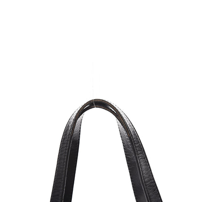 Burberry Patent Trim Nova Check Shopper Tote Black 13 of 20