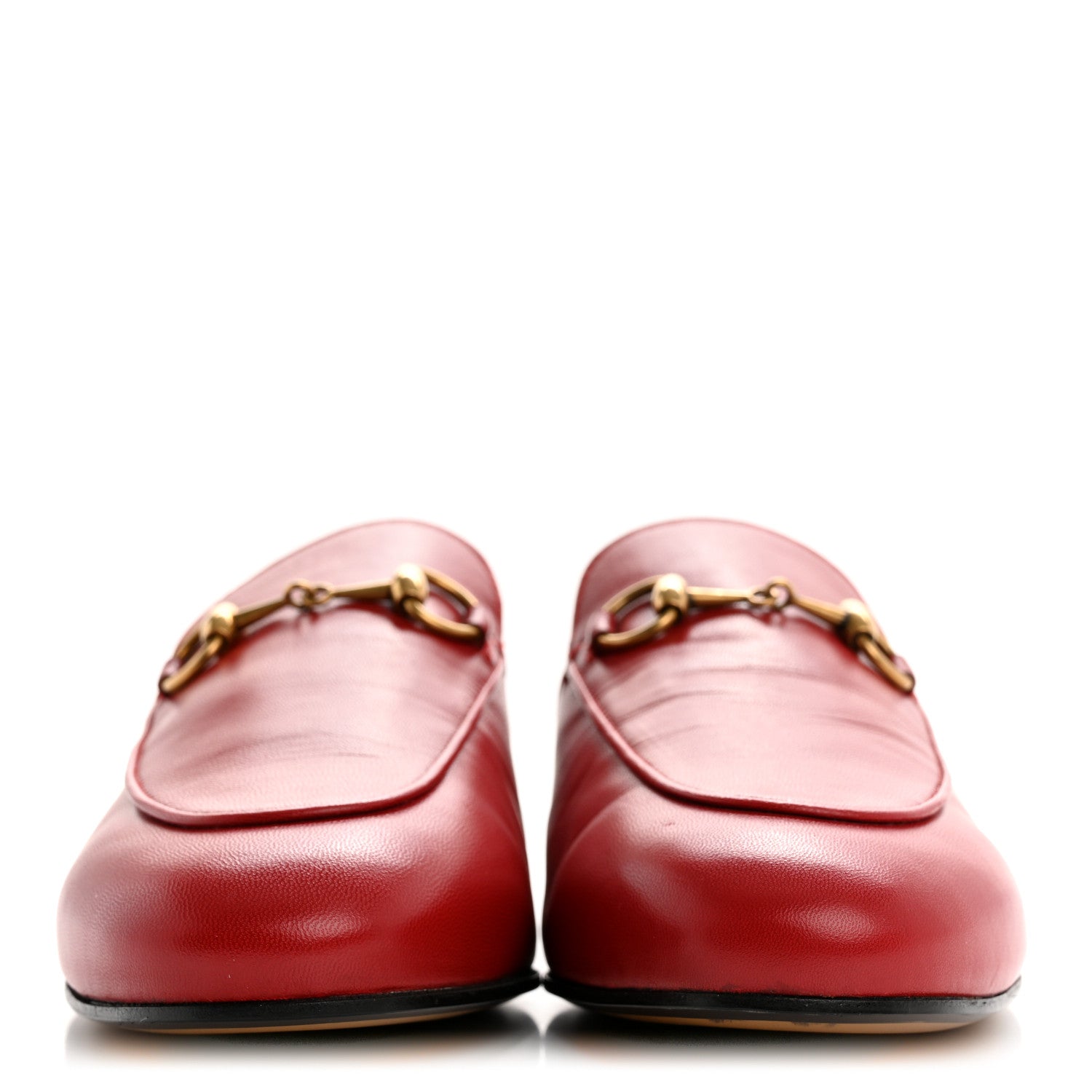 Gucci Malaga Kid Womens Princetown Slippers 37 Hibiscus Red 3 of 10