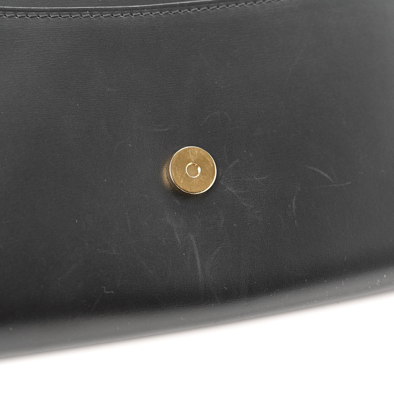 Louis Vuitton Calfskin Chain Louise GM NM Black 10 of 11