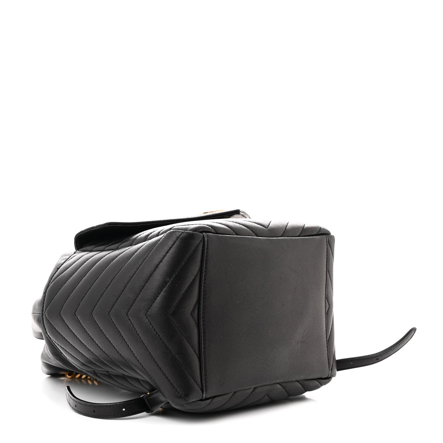 Saint Laurent Lambskin Matelasse Monogram Joe Backpack Black 3 of 9