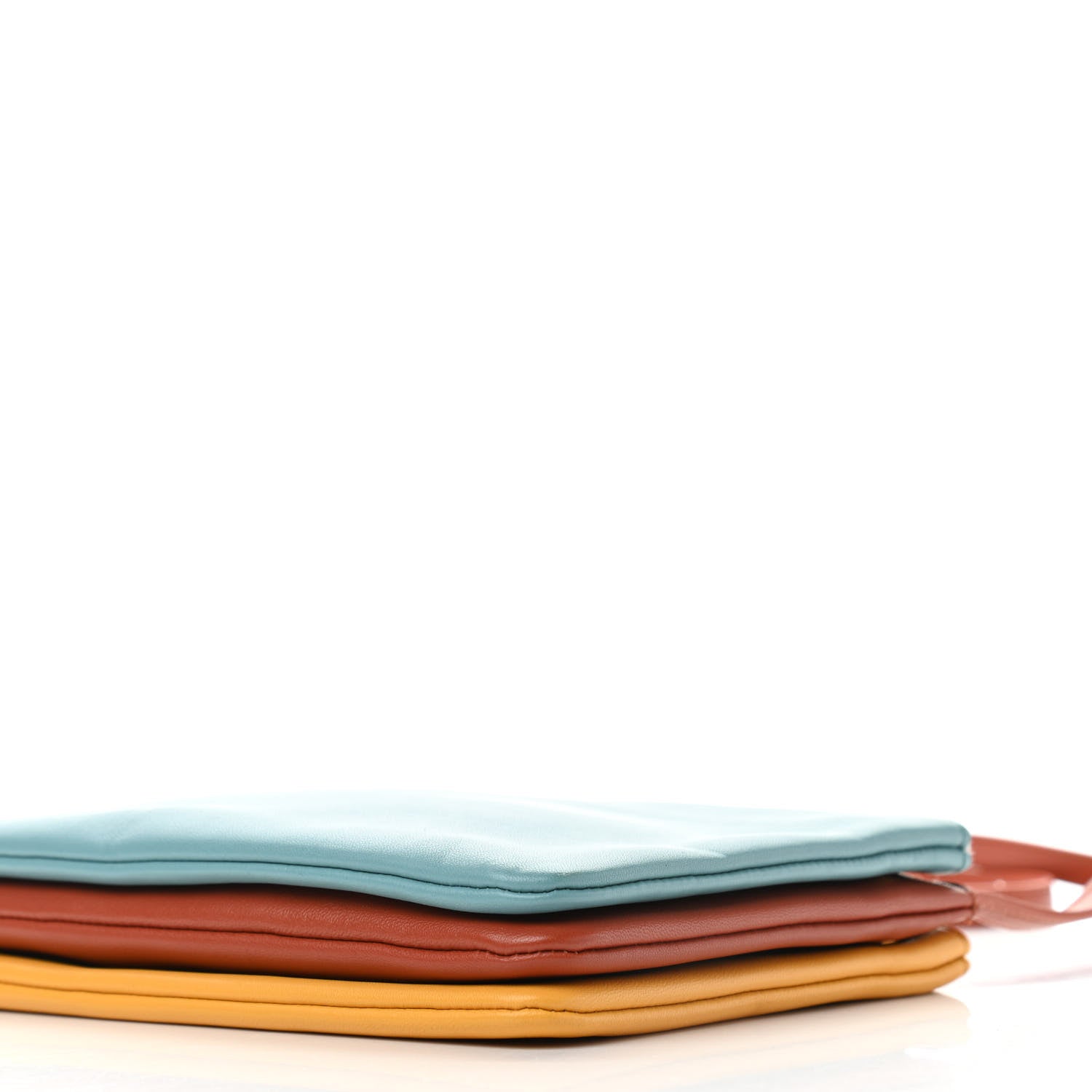 Celine Lambskin Small Multicolor Trio Crossbody Bag Antarctic 9 of 9