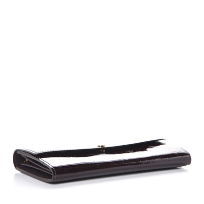Louis Vuitton Vernis Sarah Wallet Amarante 4 of 6