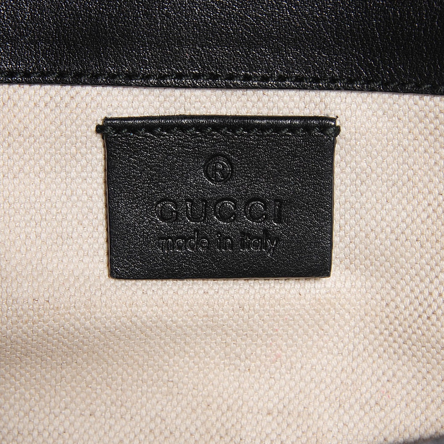 Guccissima Small Broadway Clutch Black