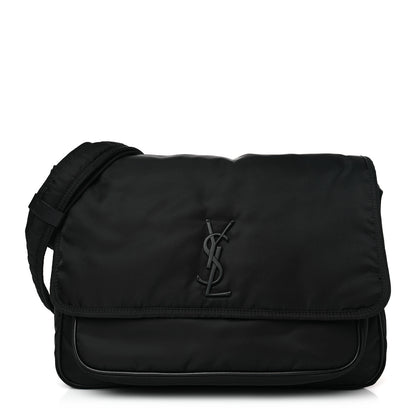 Saint Laurent Nylon Niki Messenger Black 1 of 10
