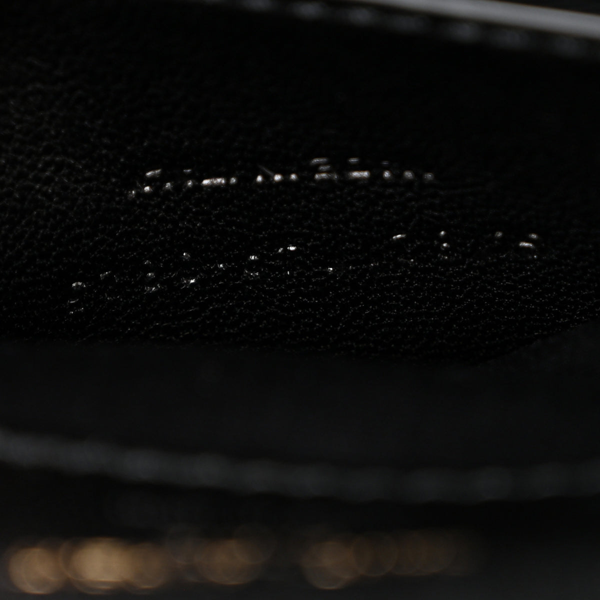 Saint Laurent Lambskin Chevron Quilted Mini Loulou Black 8 of 13