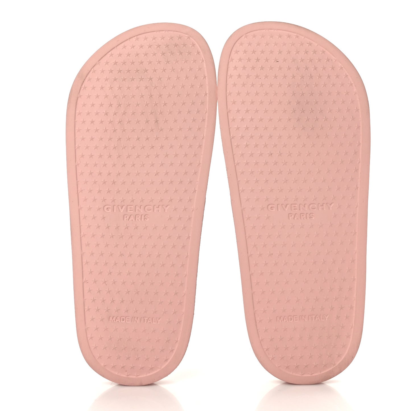 Rubber Womens Logo Womens Pool Slides Sandals 36 Nude Pink