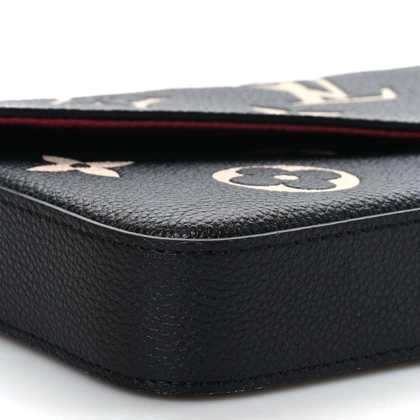 Empreinte Monogram Giant Felicie Pochette Black Beige