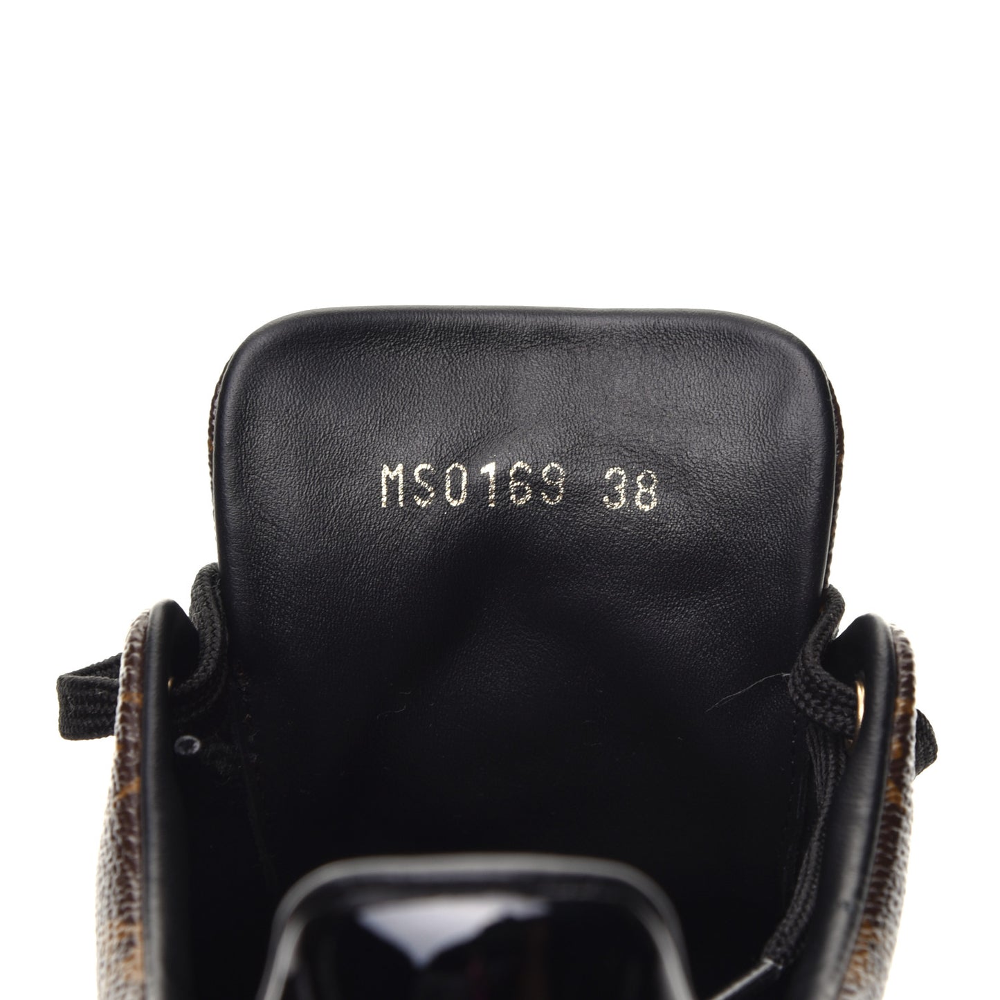 Patent Monogram Frontrow Sneakers 38
