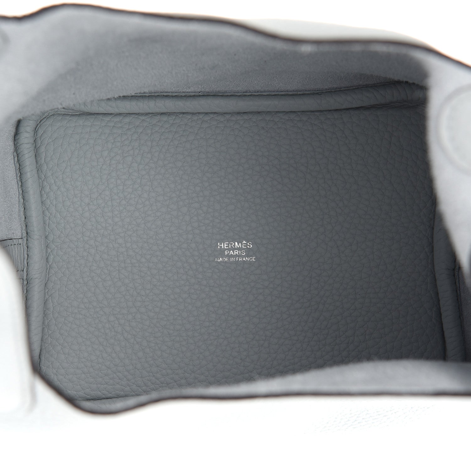 Hermes Taurillon Clemence Picotin Lock 18 PM Bleu Pale 5 of 9