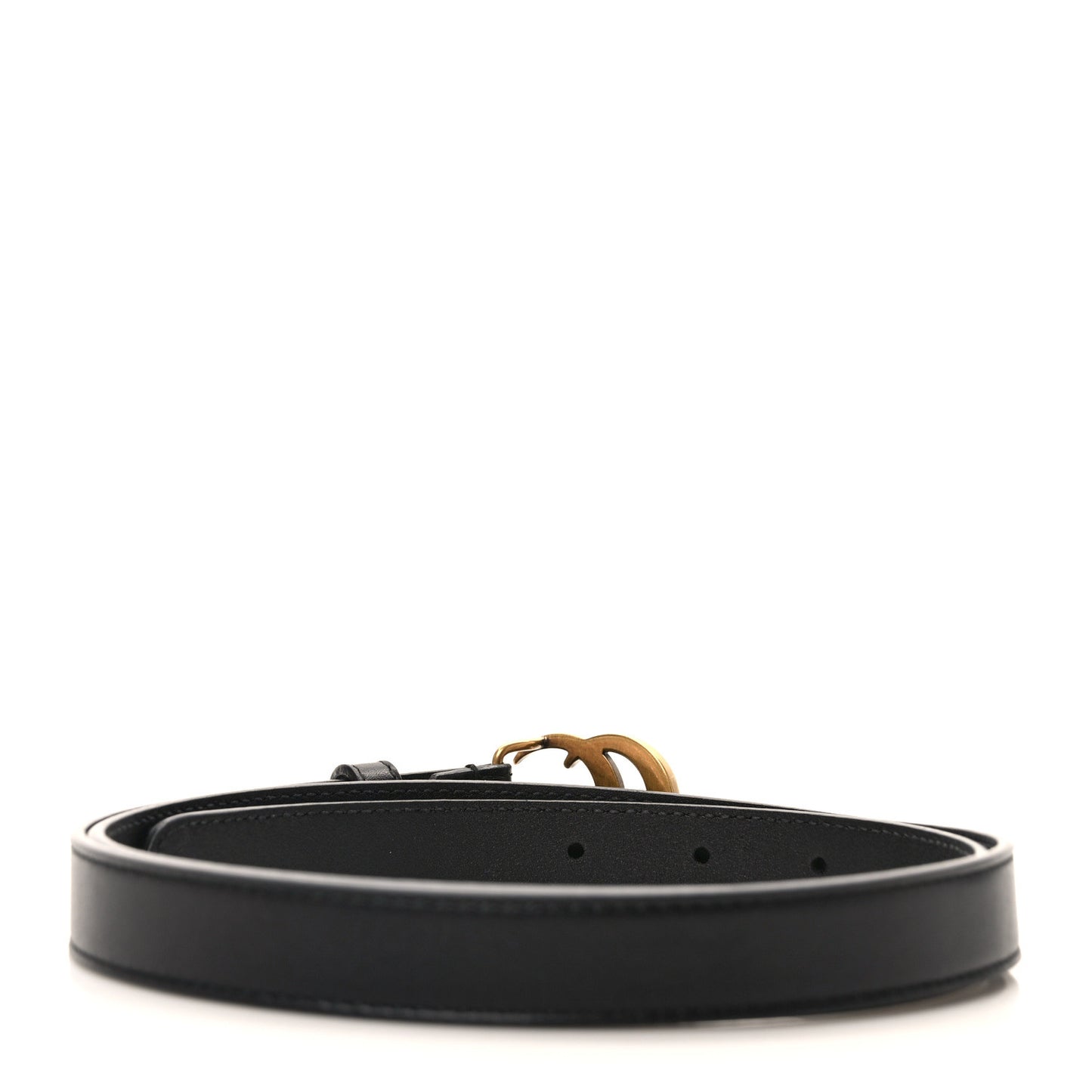 Calfskin Double G 20mm Belt 90 36 Black