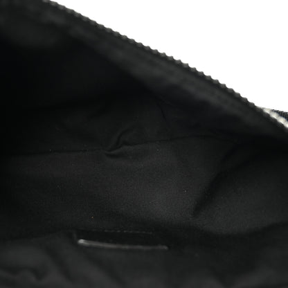 Christian Dior X KAWS Nylon Calfskin Bee Belt Bag Black 5 of 11