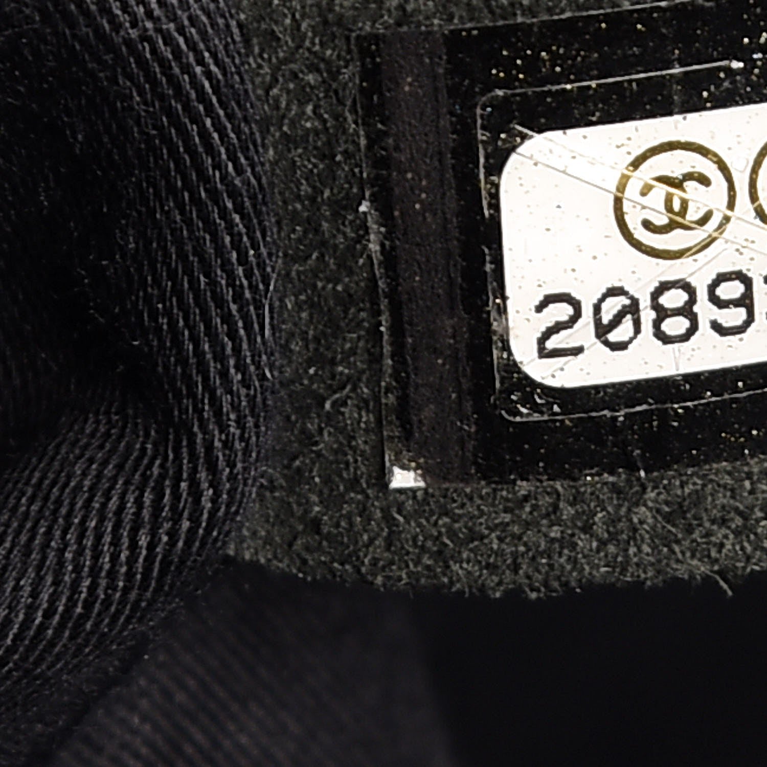 Chanel Denim Tweed Patchwork Jumbo Single Flap Blue 7 of 8