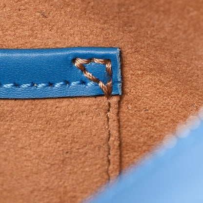 MCM Calfskin Repro Crossbody Bag Blue 10 of 16