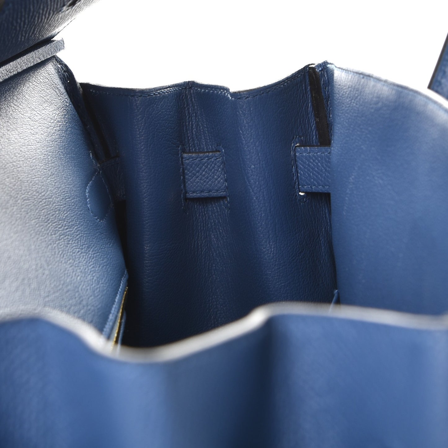 Epsom Birkin 35 Bleu Agate