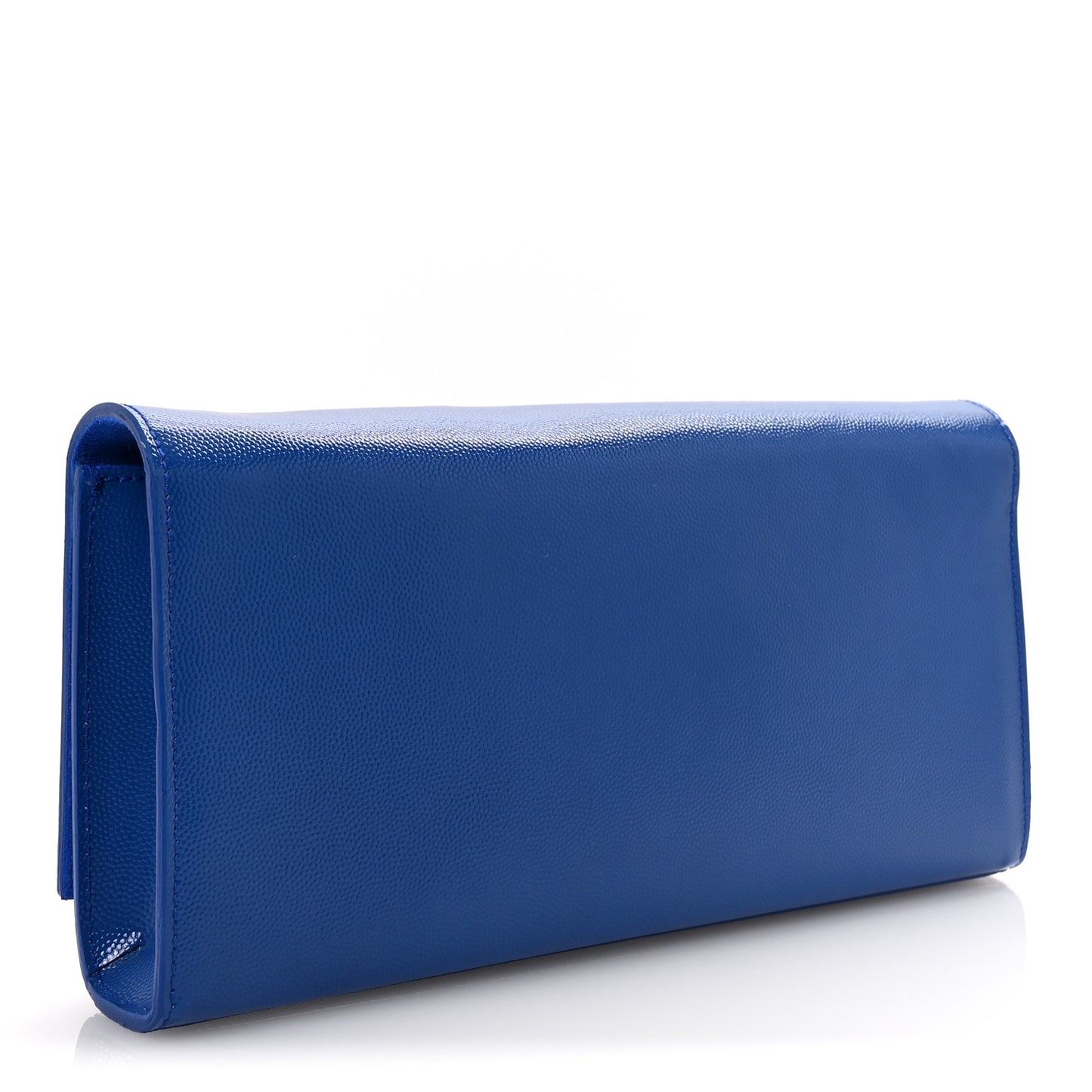 Patent Grain De Poudre Classic Monogram Cassandre Clutch Blue Majorelle
