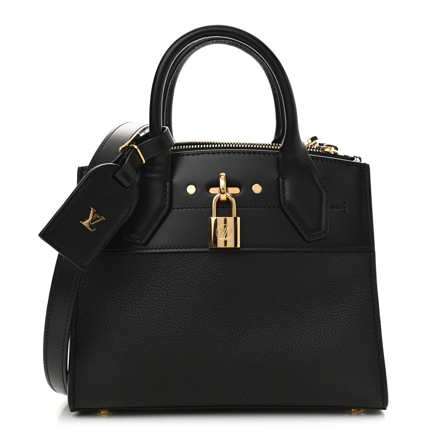 Calfskin City Steamer Mini Black
