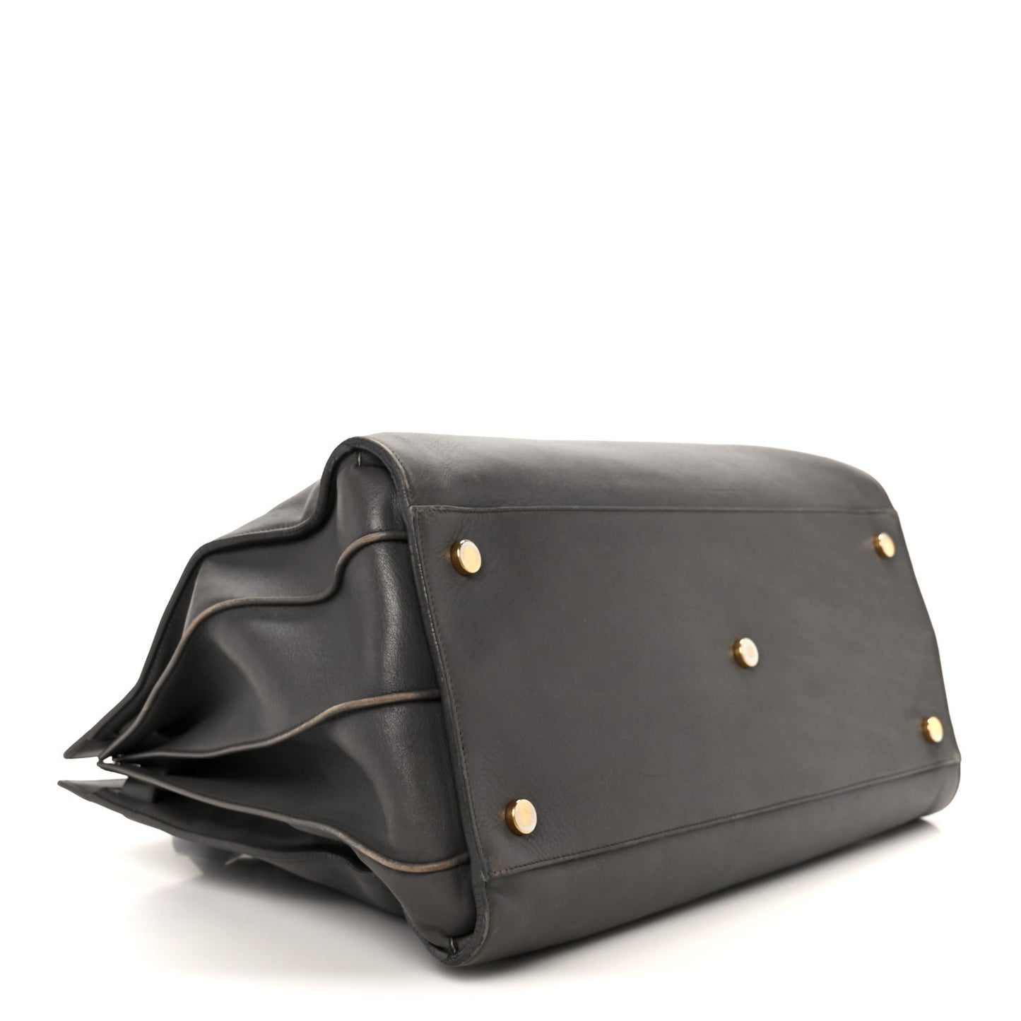 Calfskin Large Sac de Jour Carryall Grey
