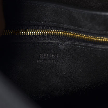 Celine Goatskin Sangle Bucket Bag Black 6 of 6