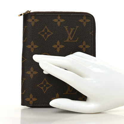 Louis Vuitton Monogram Zipped Passport Holder Wallet 2 of 6