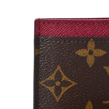 Louis Vuitton Monogram Card Holder Fuchsia 7 of 7
