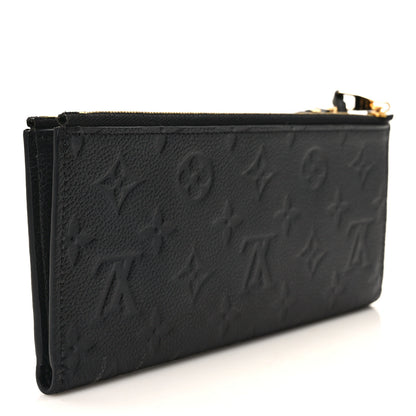 Louis Vuitton Empreinte Adele Wallet Black 3 of 8