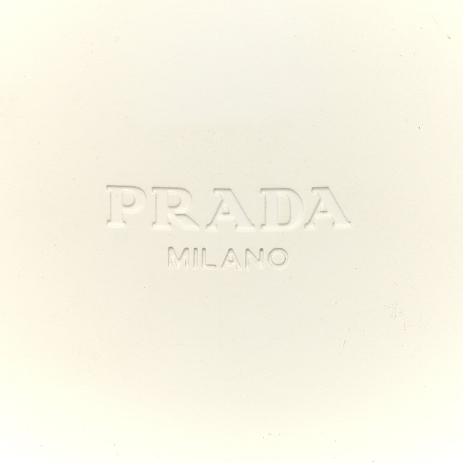 Prada Brushed Calfskin Metal Triangle Logo Fisherman Mens Sandals 9 White 7 of 8
