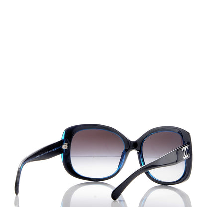 Chanel CC Sunglasses 5183 Blue 4 of 9